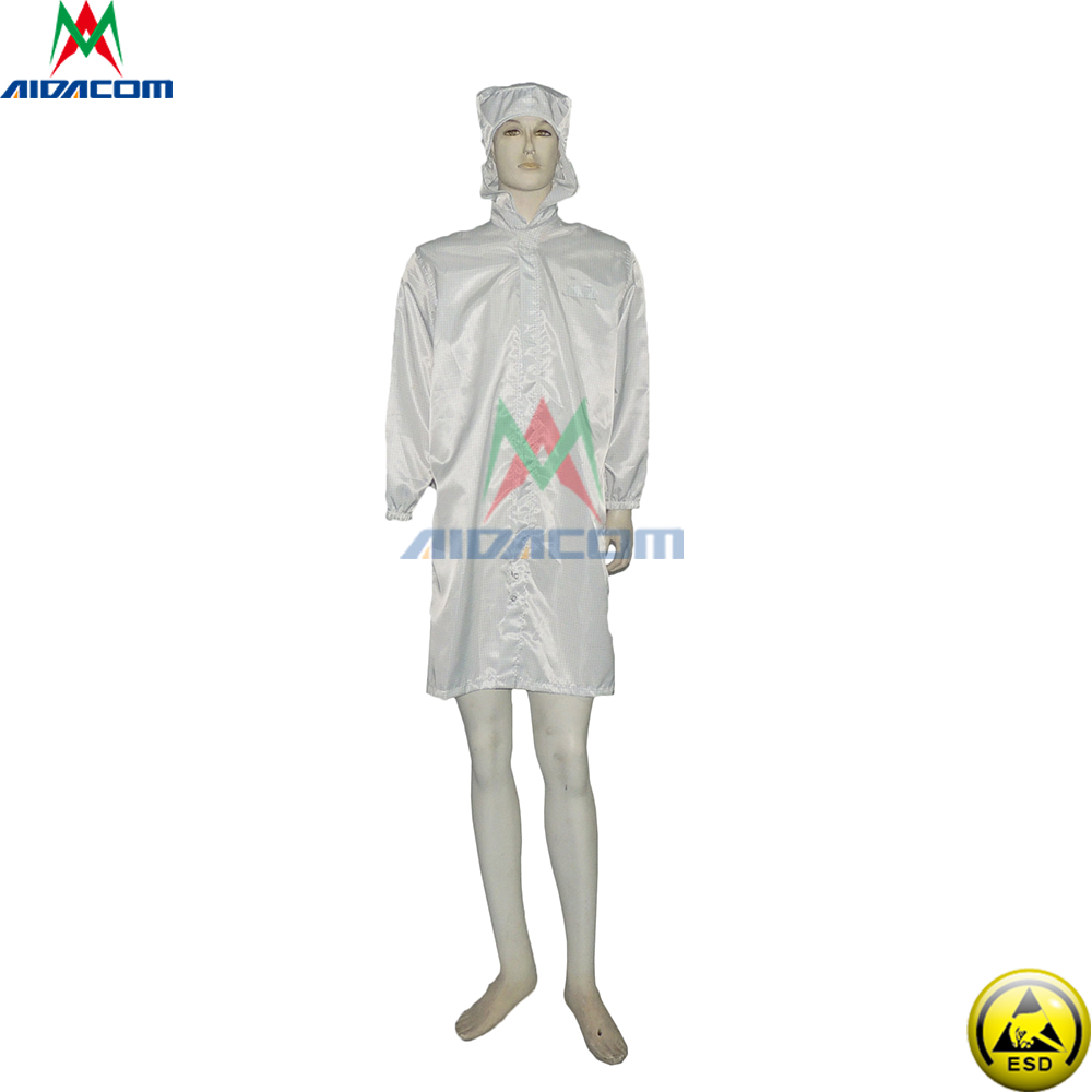 Dust Proof Military Unisex 4L 100D 130g ESD Garment