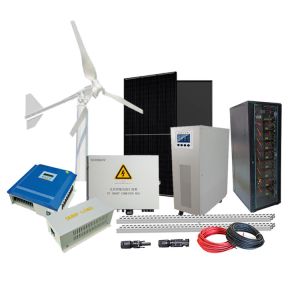Home Off Grid Hybrid Power System Wind Solar Hybrid Controller 3KW Wind Turbine