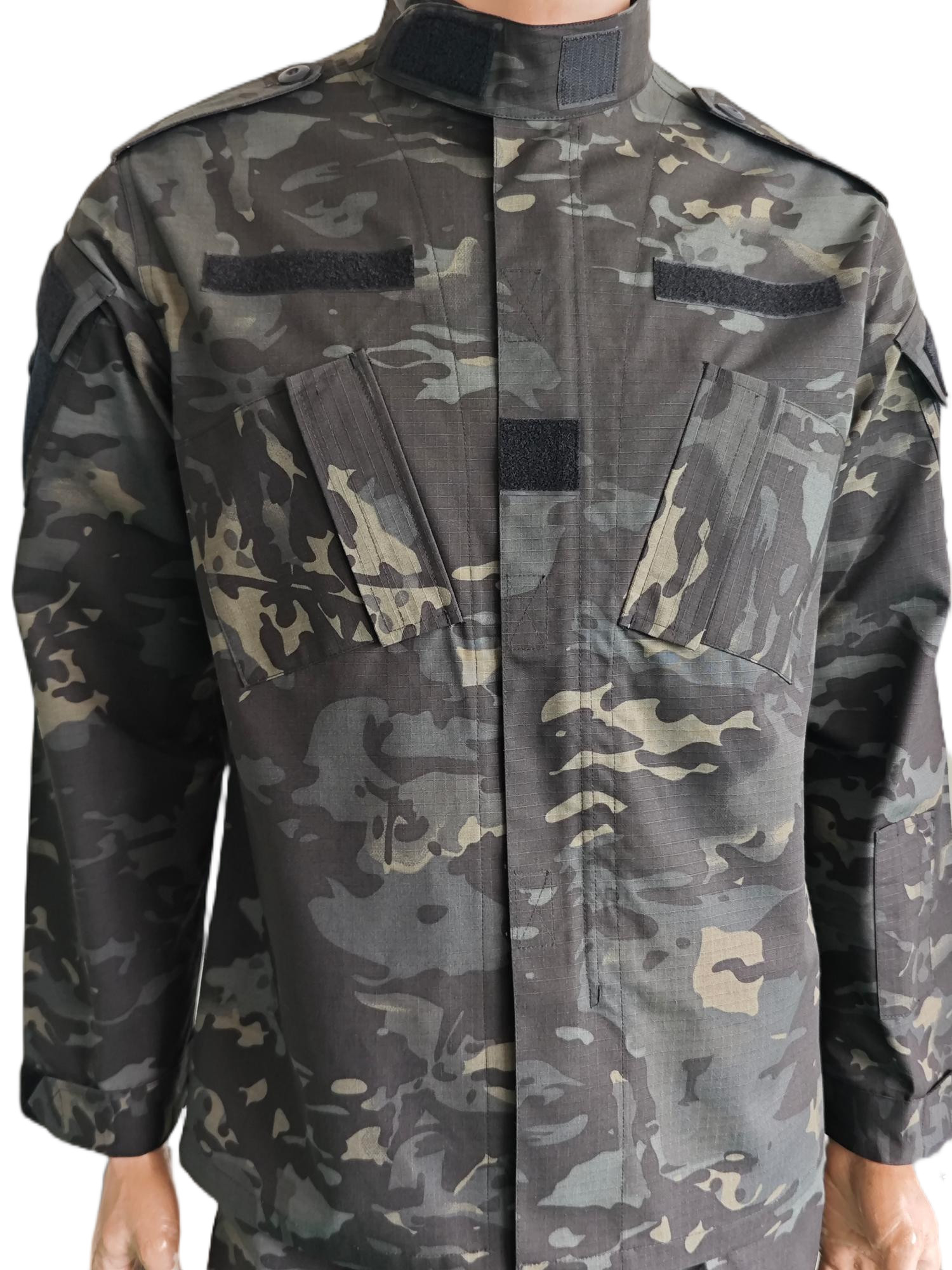 Black Ops ACU Tactical Uniform - 65/35 Poly-Cotton Combat Blend