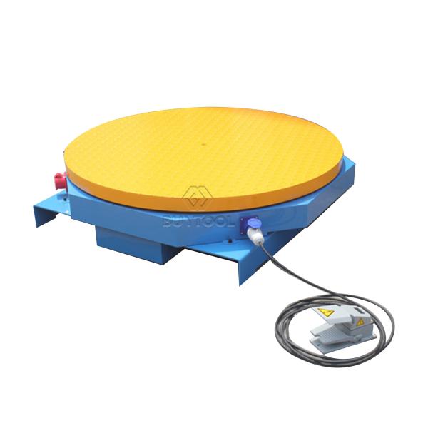 2204lbs Turntable Pallet Wrapper Automatic Pallet Cling Shrink Wrap Machine