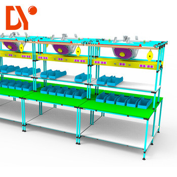 Aluminium Profile Esd Work Table , Anti Static Bench Customized Color