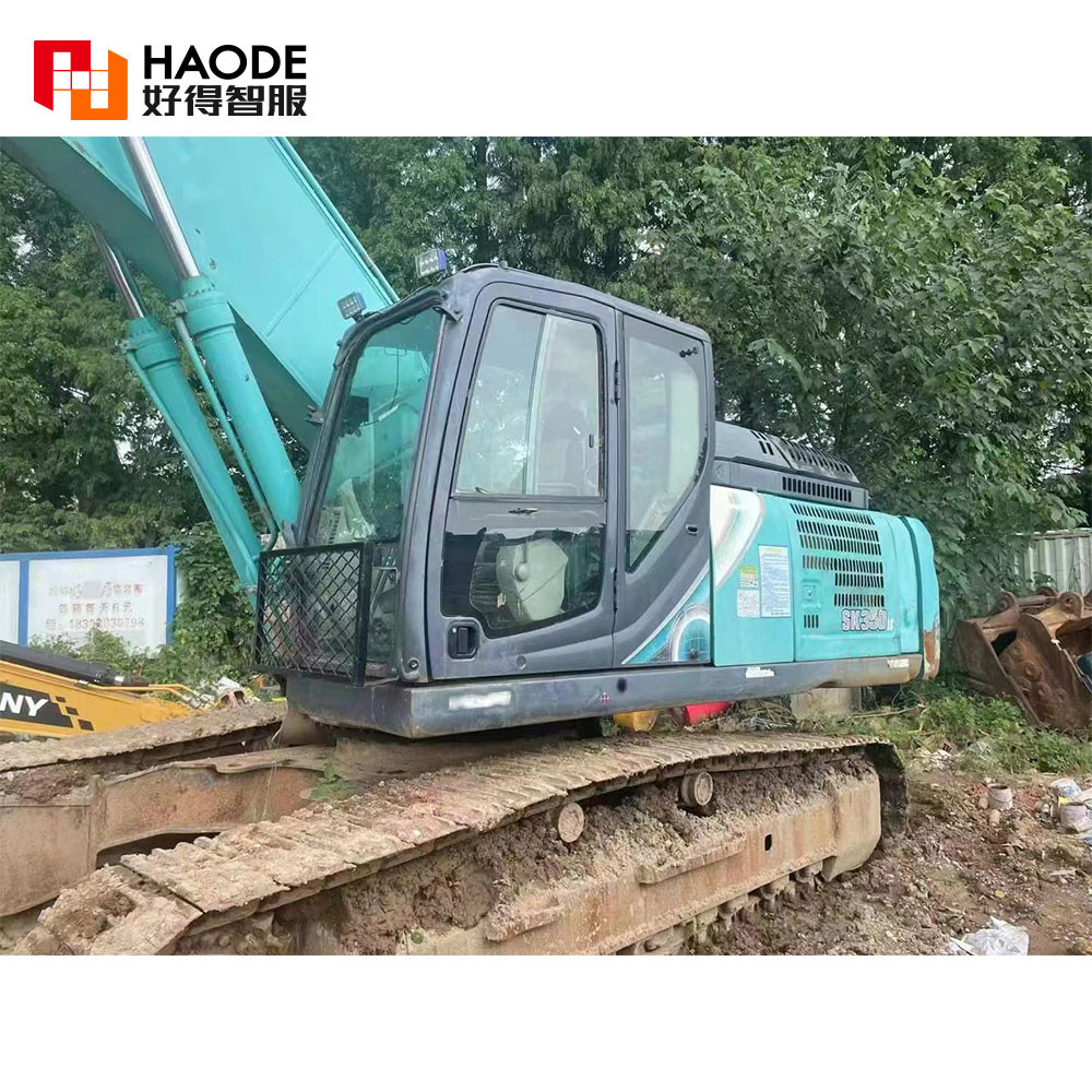 Used Excavators Crawler Excavator Digger Kobelco SK350 35Ton 33Ton 40Ton Secondhand Digger Original Paint Kobelco