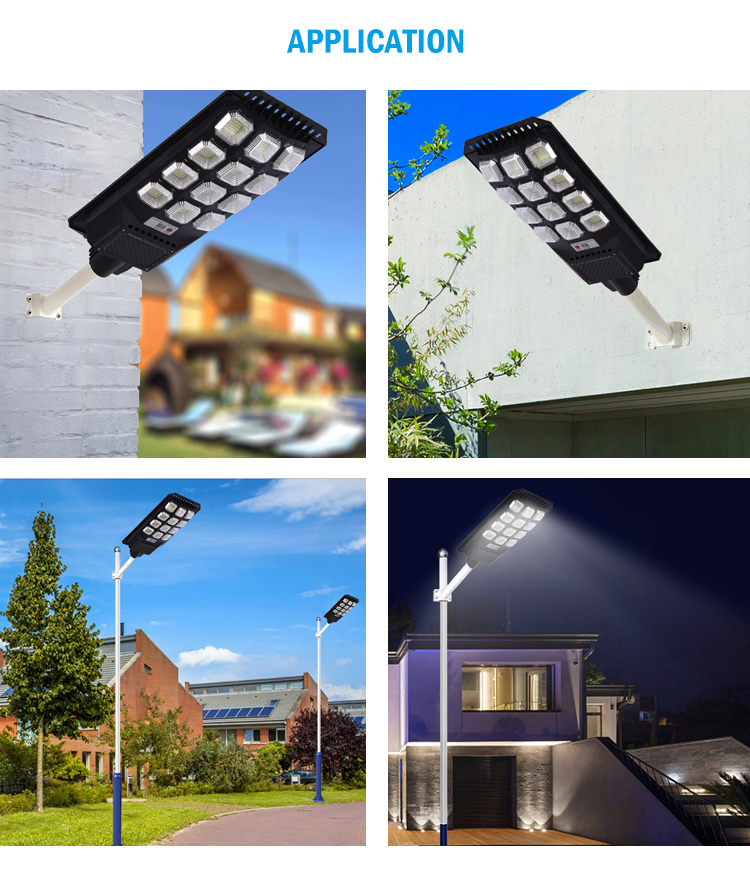 Professional Design Outdoor Ip65 ABS 200w 300w 400w 500w 600w Integrated All In One Solar Led Street Light