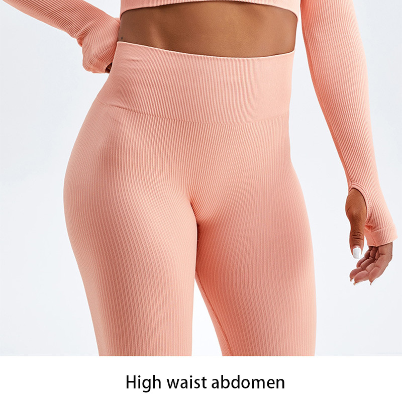 Seamless High Waisted Compression Yoga Pants Butt Lifting Women's Workout Tights