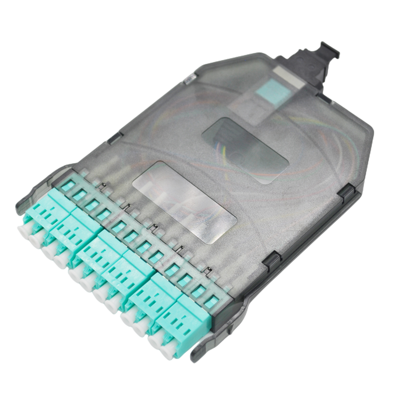 Networking Fiber MPO Cassette for FTTH Singlemode Multimode 12 Cores LC-MPO/MTP APC/UPC Duplex