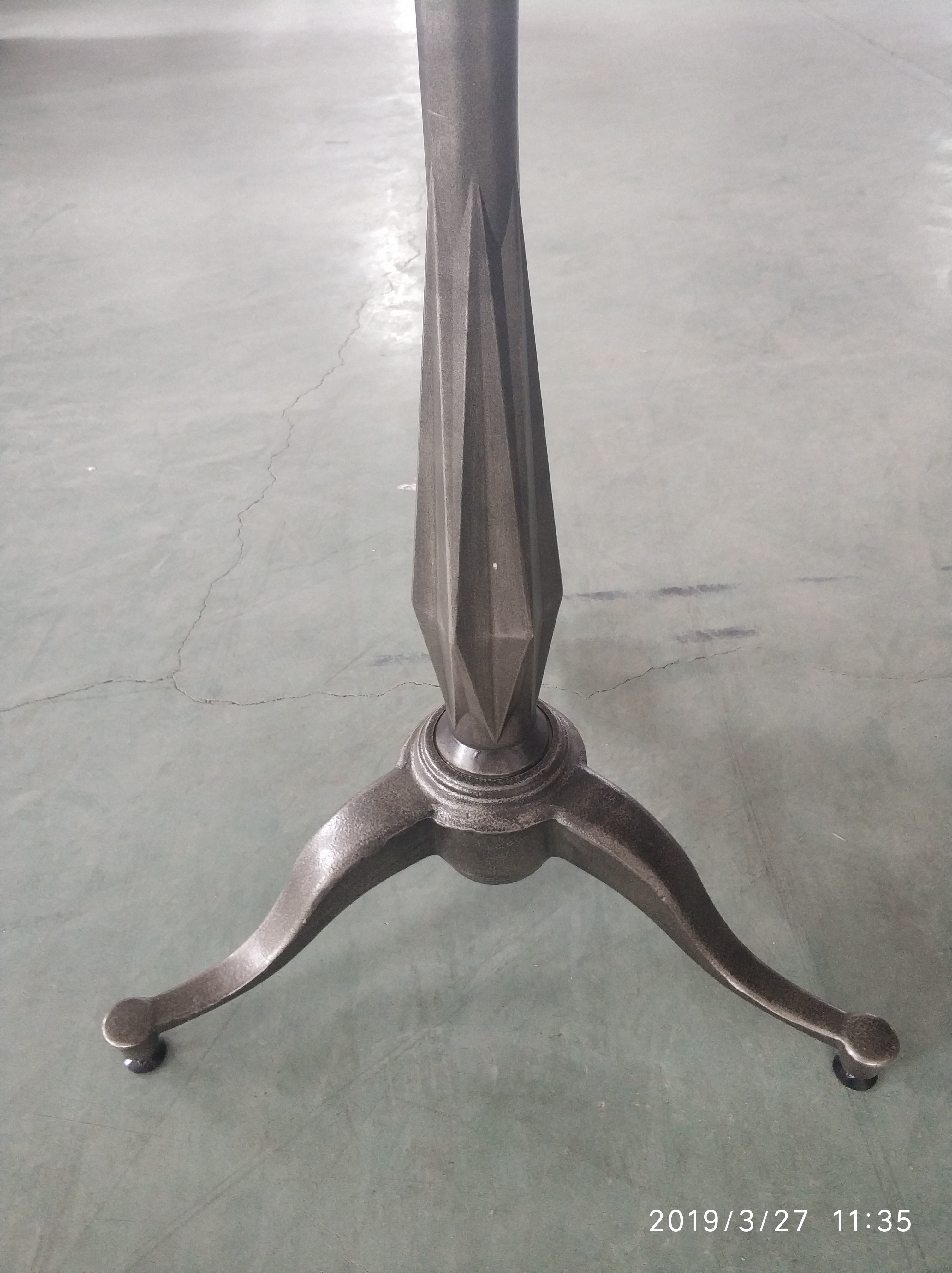 Bar Counter Height Table Base High Table Legs Diamond Column 21" Base Size
