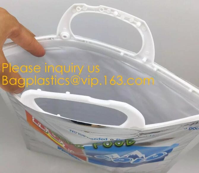Aluminum Foil Food Use Disposable Cooler Bag Insulated Thermal Bag Organizer Storage Frozen Lunch Bag bagease bagplastic