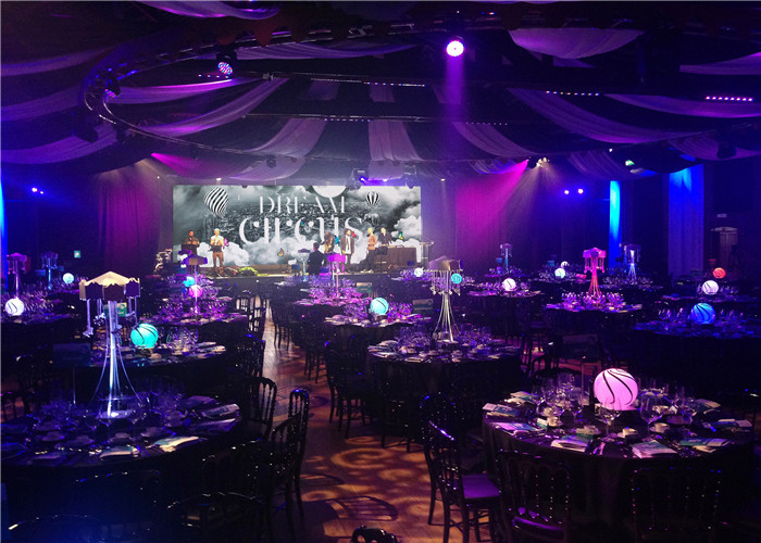 P3.91 Stage Rental LED Display front and rear service protection corner 500x500mm cabinet 3840Hz