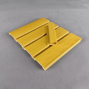 Plastic Composite False Slatwall Display Shelf For Display Wall