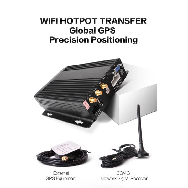 Quality Multi Function SD Mobile DVR 4ch 1080P Digital Video Recorders For School Bus for sale