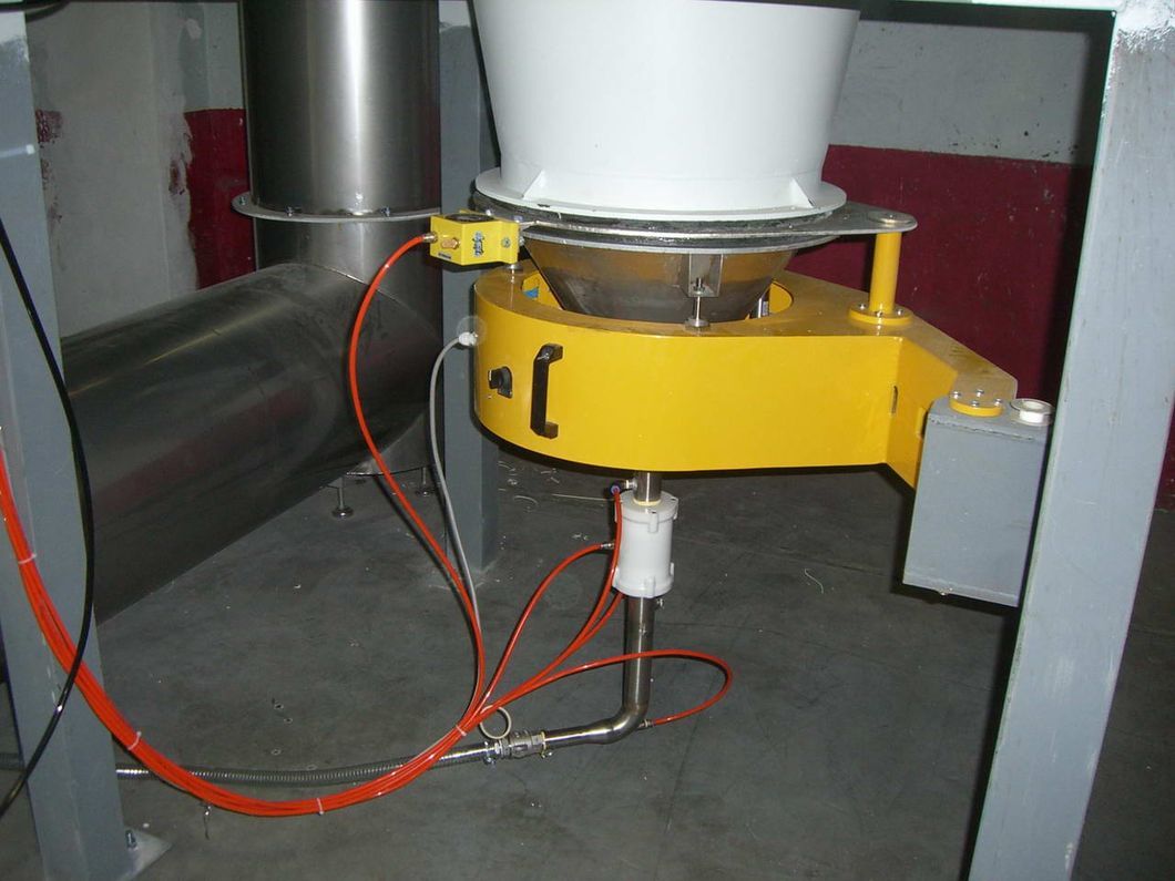 Big Cyclone Recovery System Equipment in Powder Coating Line Fast Color Change