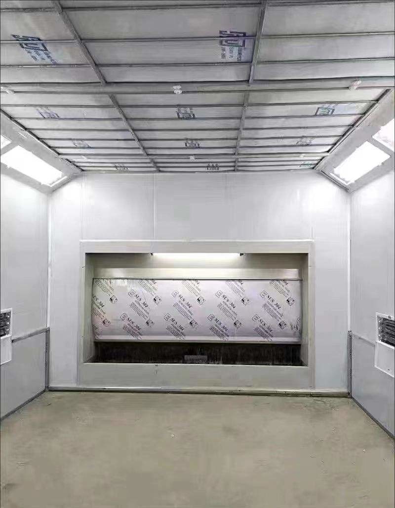 Superior Water Curtain Spray Booth for Cleaner, Healthier Painting Environments