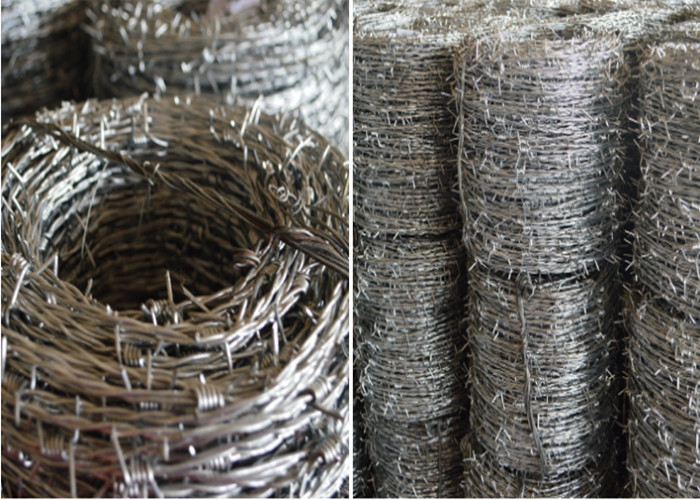 Huacheng SWG16 Blade Barbed Wires For Railway Barrier