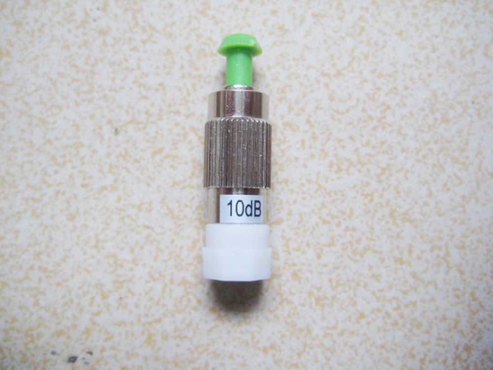 7dB 10dB Multimode Fiber Attenuator Inline Optical Attenuator FC/APC SM Plug Type