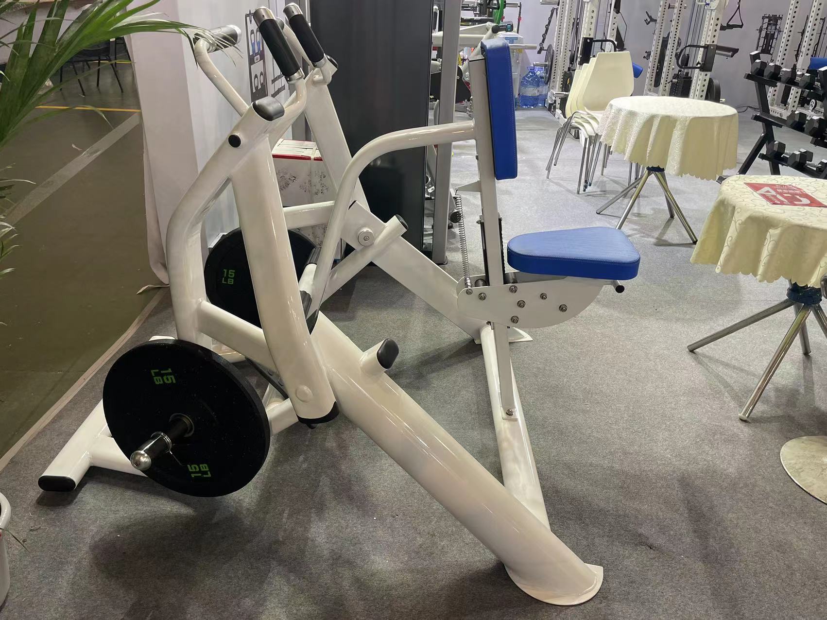 Gym Seated Row Machines Body Building Plate Loaded Chest Exercise