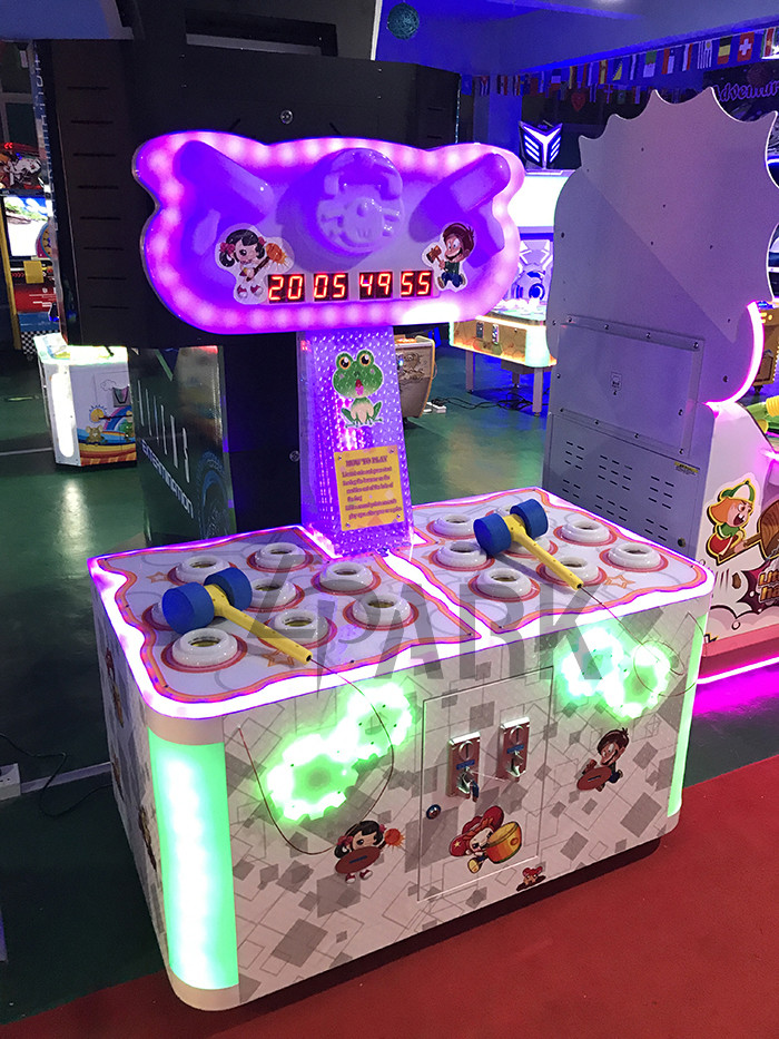 2 Player Hammering Mouse Kiddies Coin Operated Game Machine
