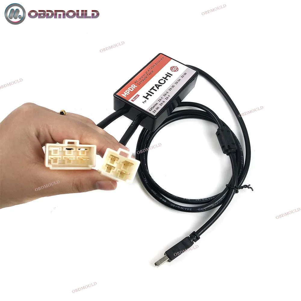 Dr ZX Diagnostic Cable for Hitachi Excavator Ex/ZX-3 Type Vehicle - Vehicle Diagnostic Tool with CF C2 laptop