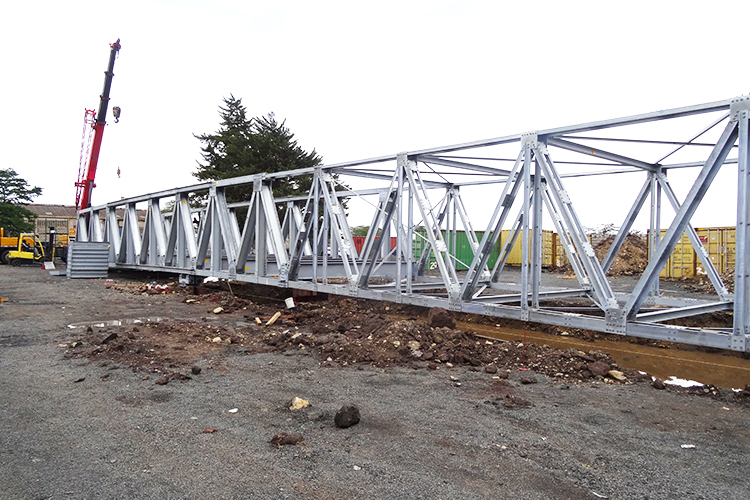 Fast Construction Truss Bailey Bridge With Tolerance ±1% And Q355/Grade 350/ASTM A992