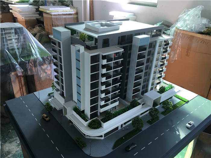  1.6x1.2m Miniature Building Models Abs Acrylic Material For Exhibition Manufactures