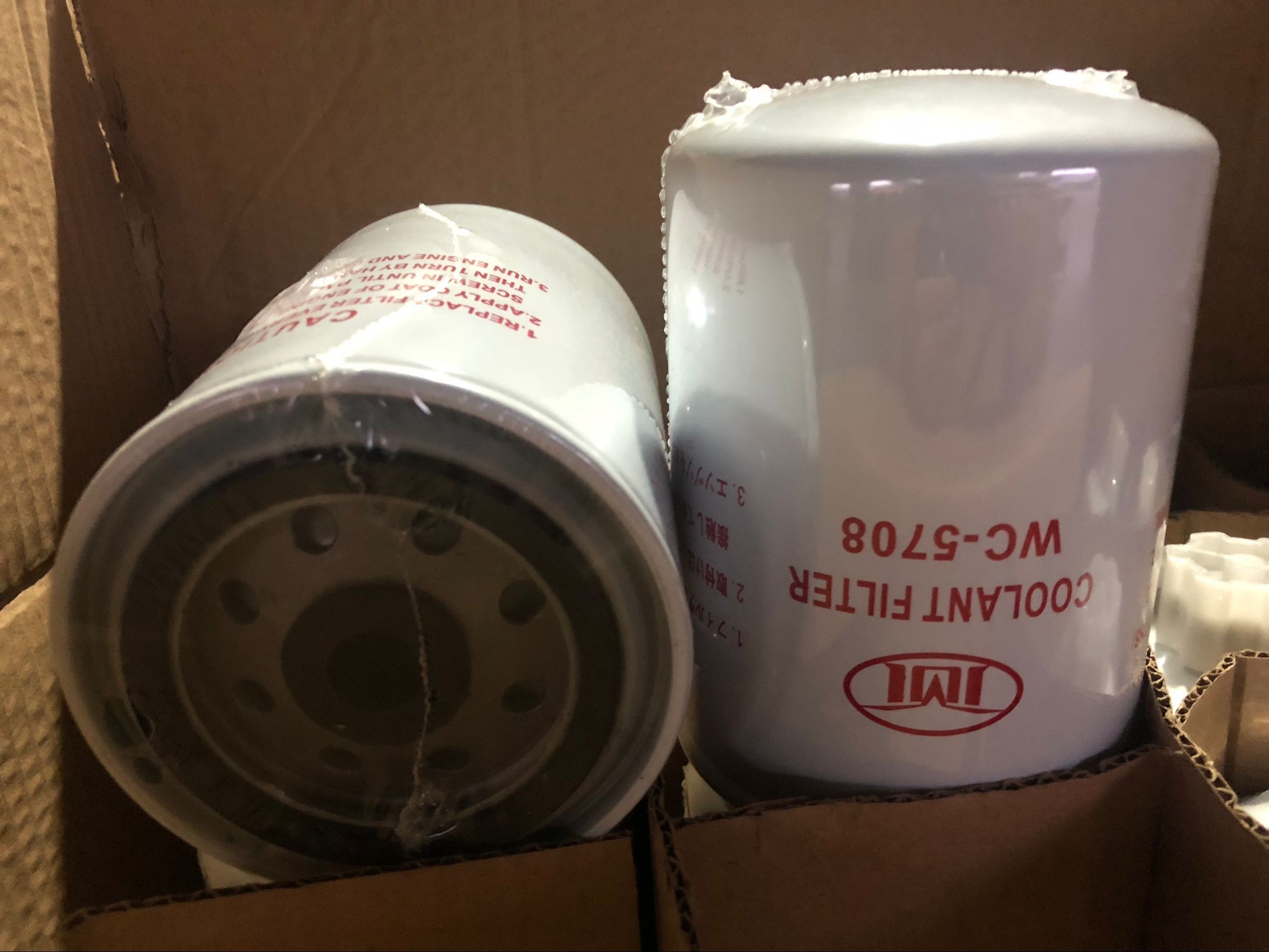 H 115mm OD 76mm Marine Fuel Filter For FC-7903 Boat / Ship