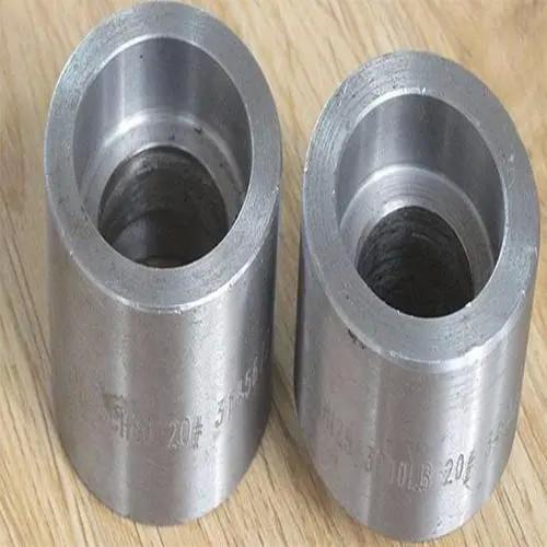 stainless steel socket welding coupling banded /black pipe nipple Weld Merchant