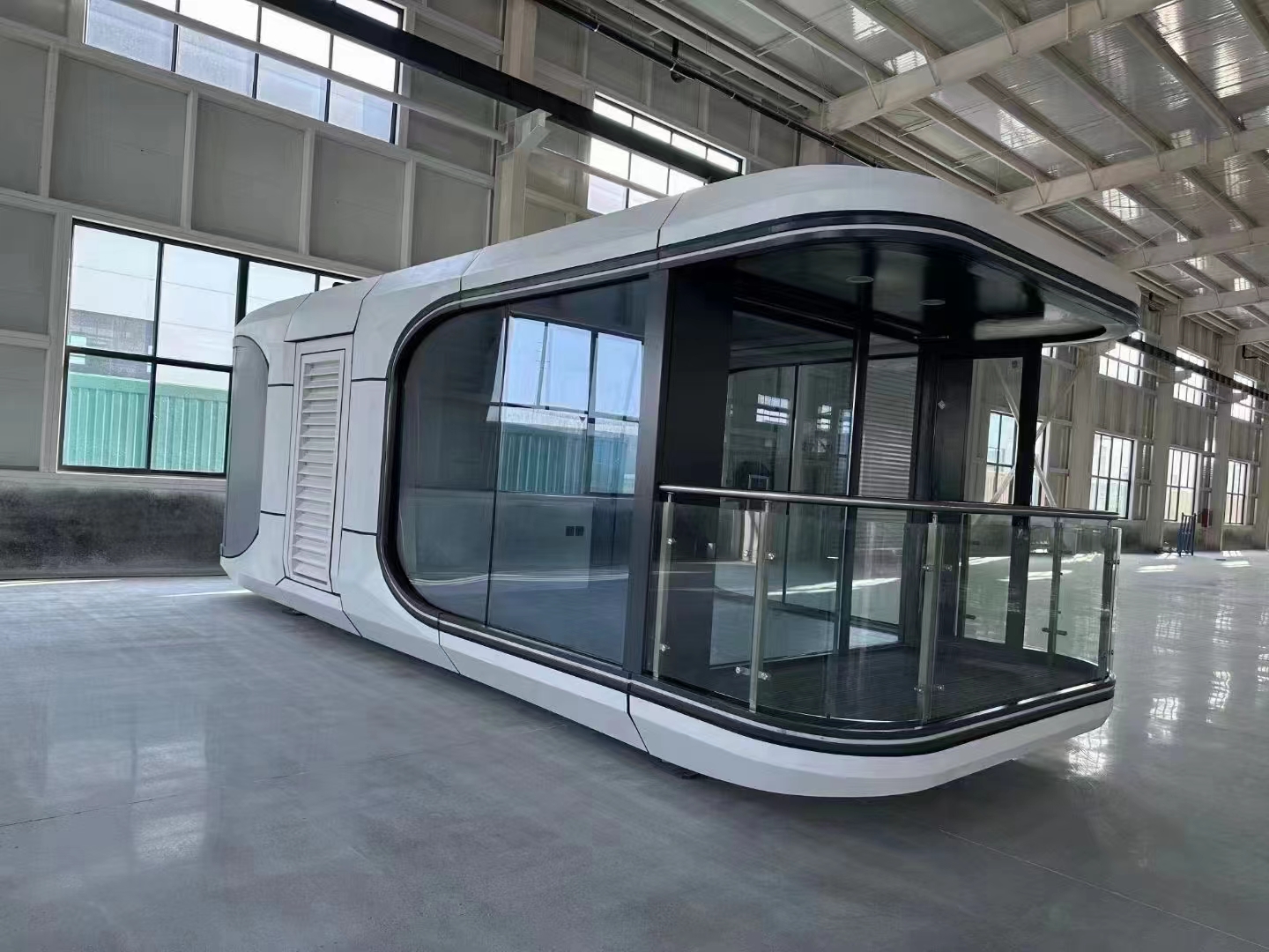 Environmental Protection Mobile Tiny Hotel Prefabricated Space Capsule Container House