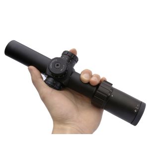 1.2-6x24 Long Range Rifle Scopes First Focal Plane With R/G Illuminated