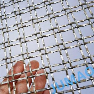 Customized Round Wire Architectural Mesh For Facade Wall Screening