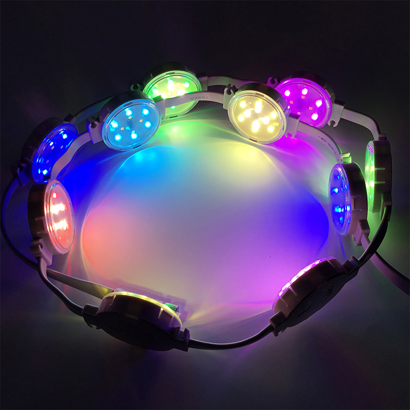 Multicolor Led Point Light Source Black Belt Smart 40 LM DC 24V IP67