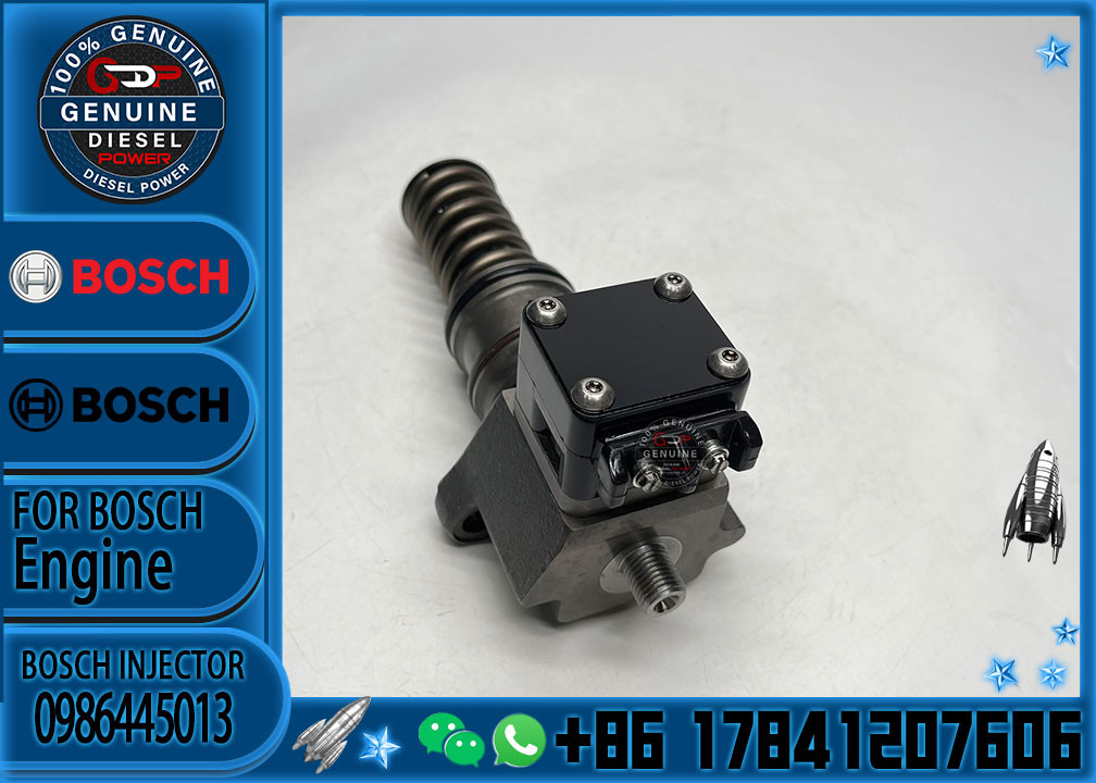 Common Rail Fuel Injector 0986445013 for DAF CF 9.2d 12.14d Engine PE XE-C Euro Engine