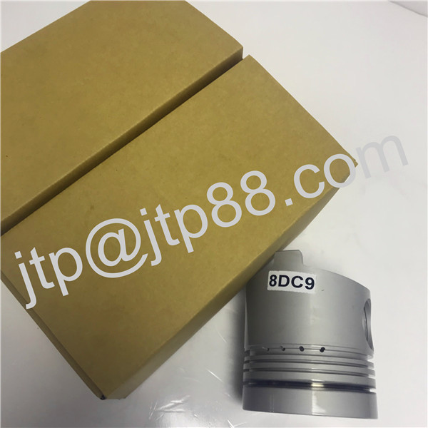 High Performance Diesel Auto Parts / Dia 110mm Mitsubishi 6DB1 Car Engine Piston Set