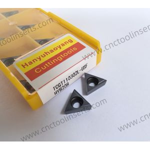  CNC Boring Inserts Wc-Co PVD Coating TCGT110302L-USF HYB208 ，Applicable To All Difficult-to-machine Materials Except Superalloys Manufactures
