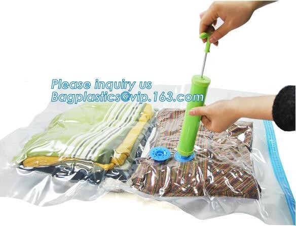Compression Bag Space Saving, compressible vacumm seal storage bag, vacuum traveling bag without valve, bagease, bagplas