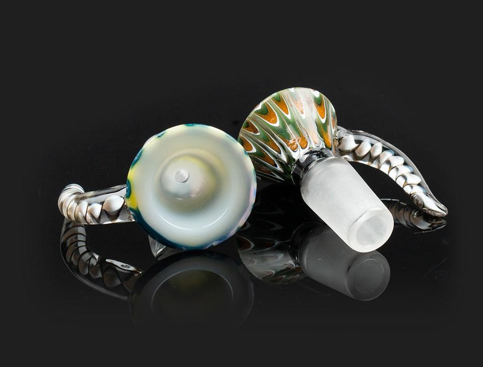 Tobacco 14.4 Mm Bowl For Glass Water Pipe Slide Smoking Accessories In Stock
