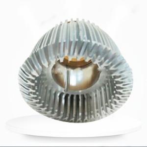  LED Heat Sink Aluminium Die Castings , Silver Lighting Die Casting Manufactures