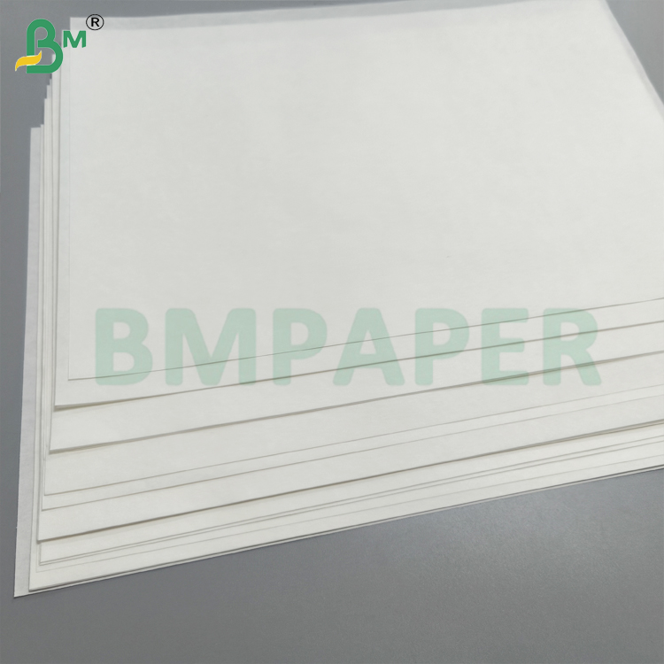 100gsm Durable White Kraft Paper Material For Pastries Bags High Tensile Strength