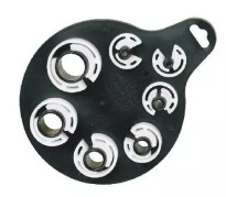 134A environmental protection Paper carton Gauge set with straight quick connector 2196 pipe pressure 600PSI-3000PSI