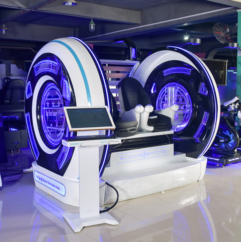 Dreamland Factory Price 2 seats 9D VR Cinema Egg Chair Equipment Virtual Reality Simulator Game Machine