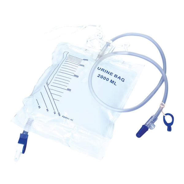2000ml PVC Material Adult Luxury Urine Bag Urinary Drainage Bag Urine Collection
