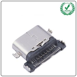  USB-31C-F-01C-D USB Type C sure face mount Receptacle 24pins double rows USB C Female Connector fast charging Manufactures