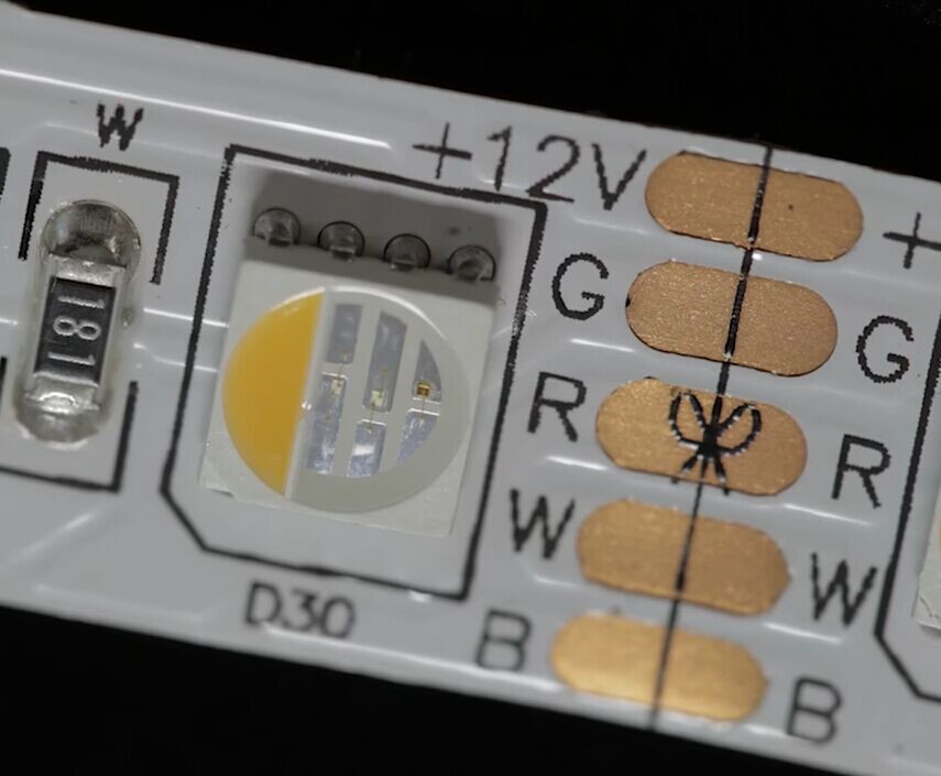 KooSion RGBW Strip 60 Leds per meter 12V non-waterproof