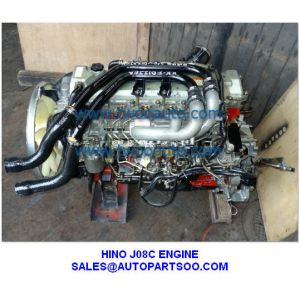  HINO J08C ENGINE , USED JAPAN ENGINE ASSY ，HINO J08C ENGINE Manufactures