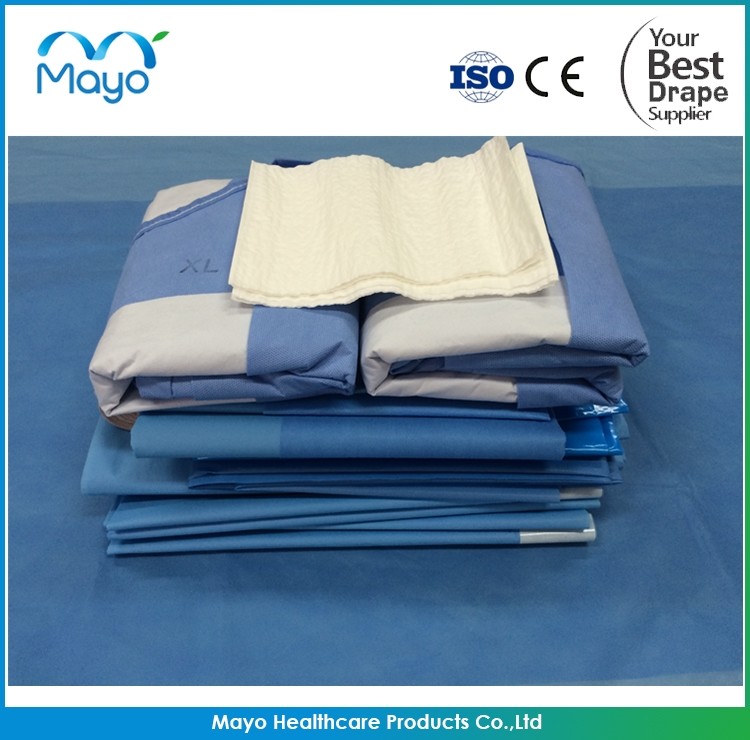 Waterproof Breathable Extremity Drape Orthopedic Hip Drape Pack