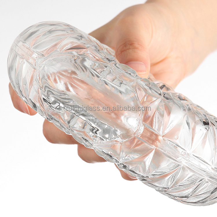 750ml Empty Gin Vodka Whisky Liquor Glass Bottle with Aluminum Plastic PP Collar
