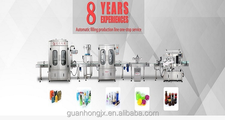 8 Pairs Wheel Rotation Linear Capping Machine for Commodity Bottles 30-120mm Diameter