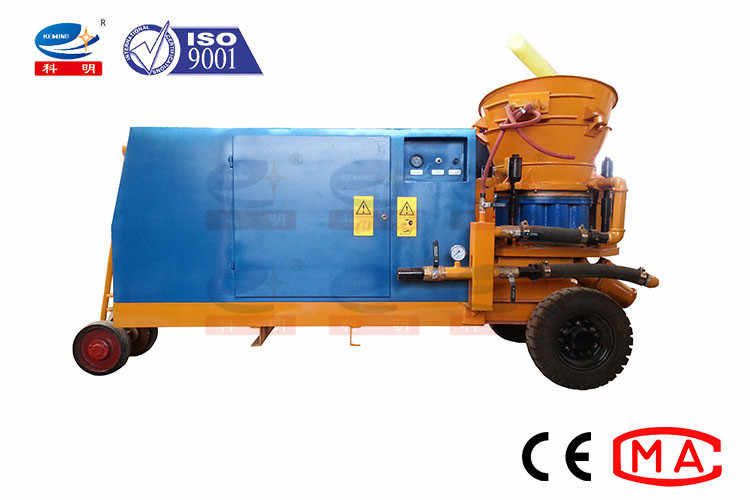 KPZ-5D Diesel Driven Dry Mix Shotcrete Machine Portable Slop Protection
