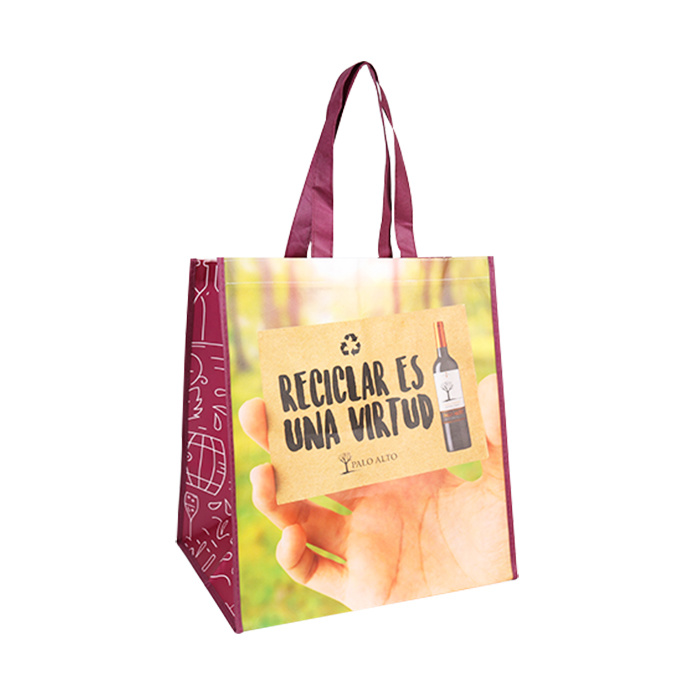 High Quality Cheap OEM Customized Logo Printed Fabric Nonwoven Reusable Shopping Bag Manufacturer