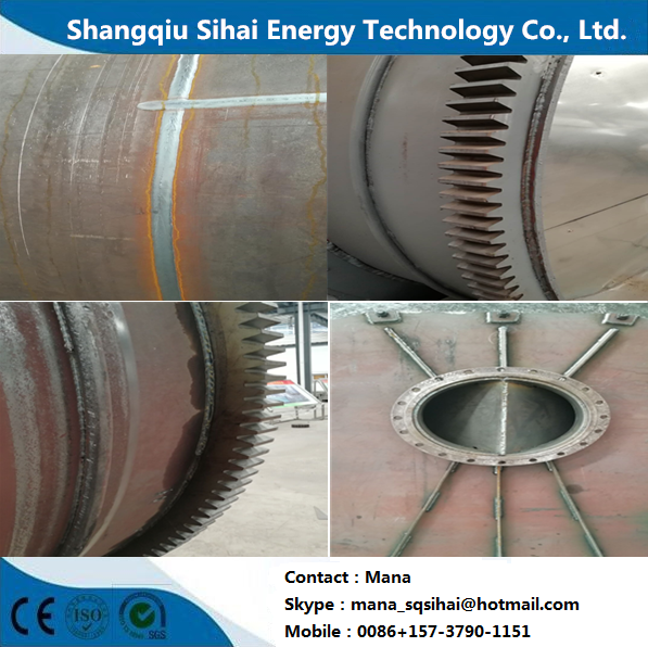 Waste Plastic Pyrolysis Machine with High Oil Output and User-friendly Control Panel