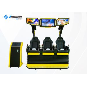 VR Park Motion Cinema 9D Virtual Reality Simulator With Small Touch Screen Kiosk