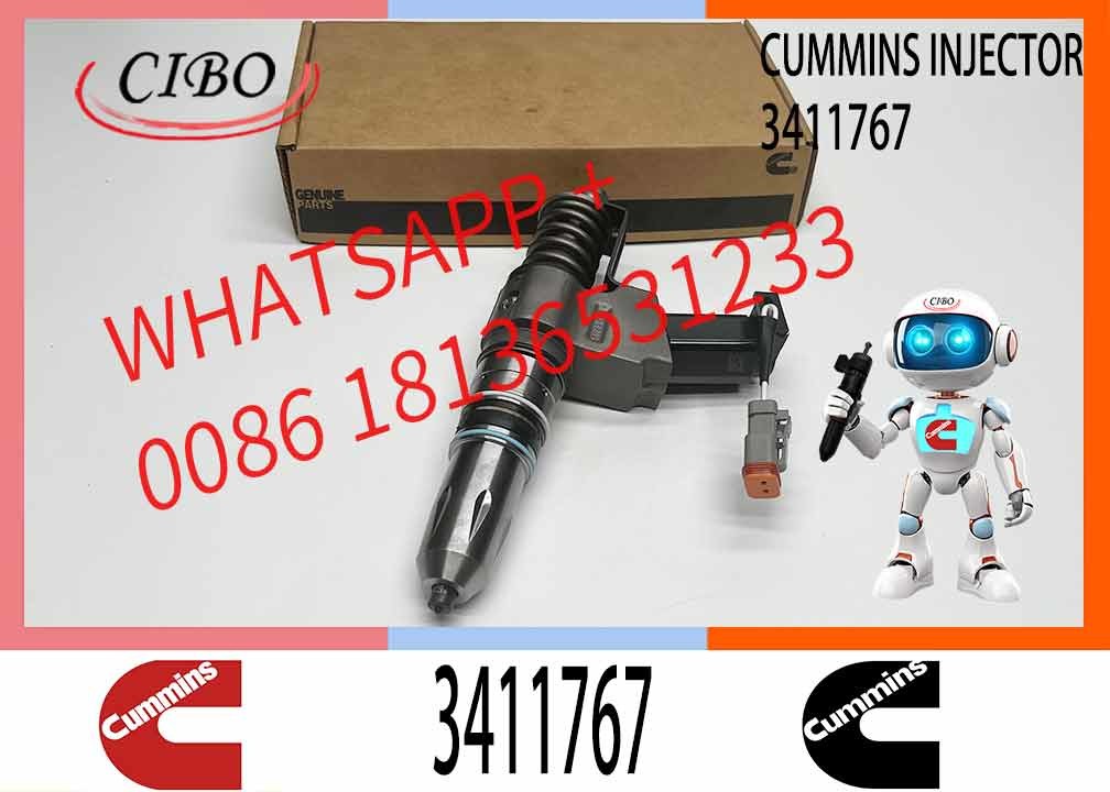 N14 Celect Plus Injectors 3411767 Diesel Engine Fuel Injector 3411767 For Cummins N14 Injector